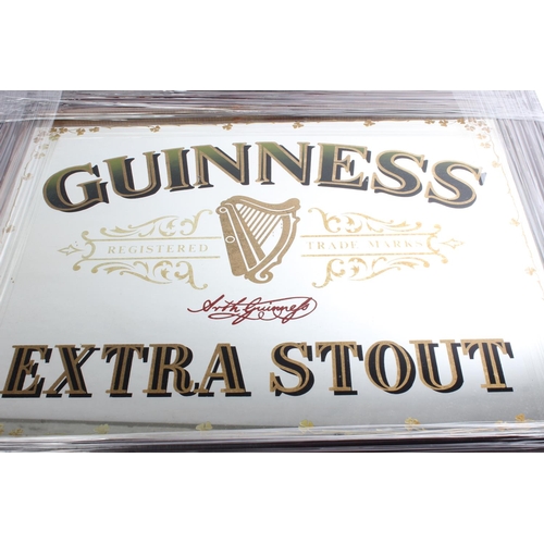 321 - A framed 'Guinness' pub mirror.