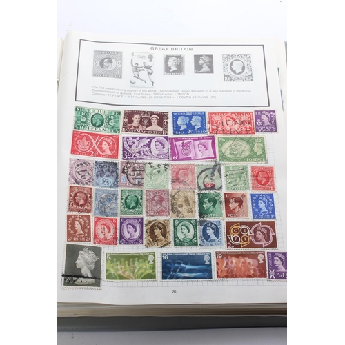 332 - A vintage World One Stamp Album and its contents.