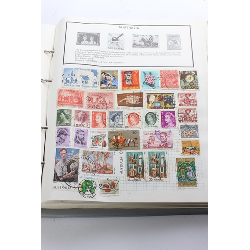 332 - A vintage World One Stamp Album and its contents.