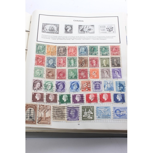 332 - A vintage World One Stamp Album and its contents.