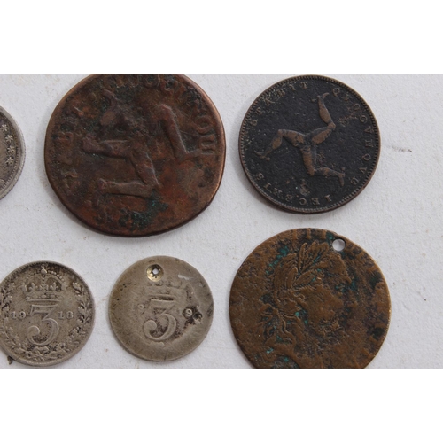 333 - A lot of antique coins to include an 1838 one dime coin and more.