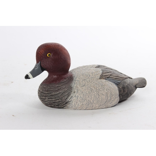 501 - A Heritage Decoys hand crafted 'Red Head' duck.