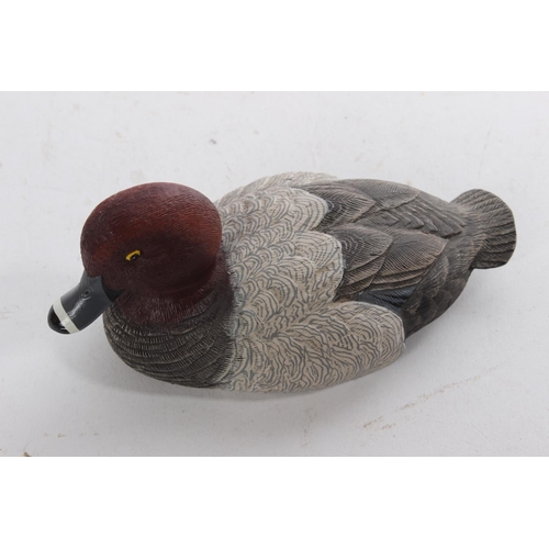 501 - A Heritage Decoys hand crafted 'Red Head' duck.