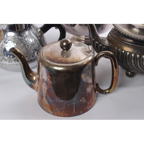 502 - A lot of assorted vintage teapots and more.