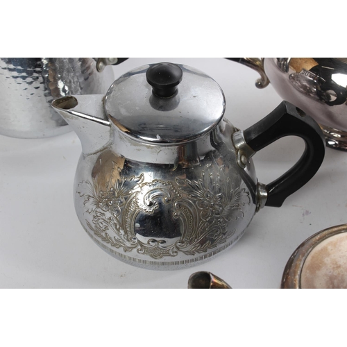 502 - A lot of assorted vintage teapots and more.