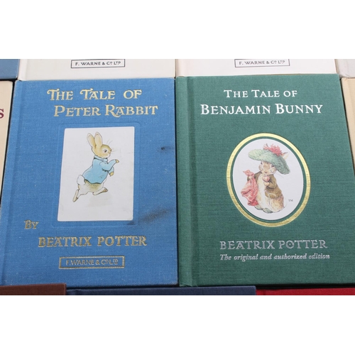 504 - A collection of 14 Beatrix Potter books, published by Frederick Warne, to include The Tale of Mrs Ti... 