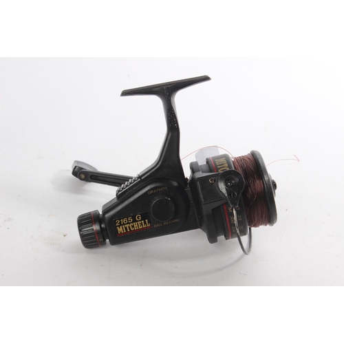 A Mitchell 2165G fishing reel.