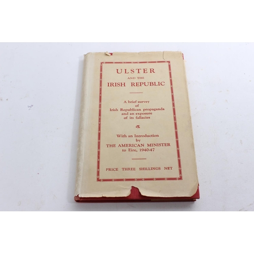 546 - A vintage Irish book 'Ulster and the Irish Republic' by William a Carson.