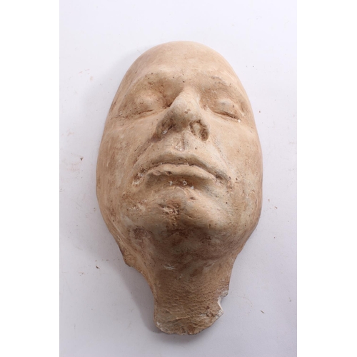 621 - A plaster cast in the style of a death mask.