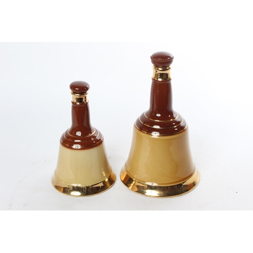 718 - Two Wade Bells Scotch Whisky decanters.