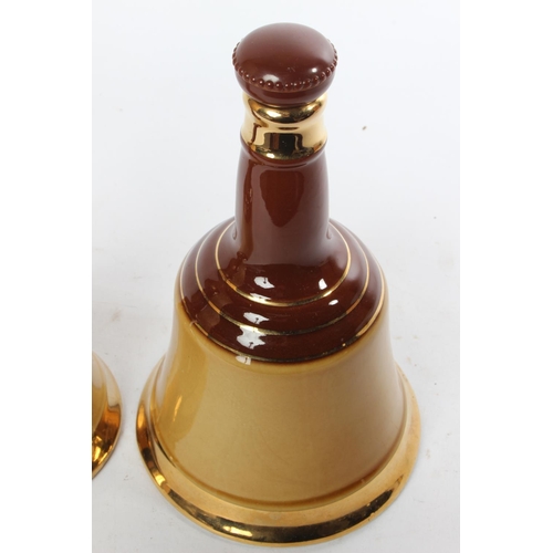 718 - Two Wade Bells Scotch Whisky decanters.