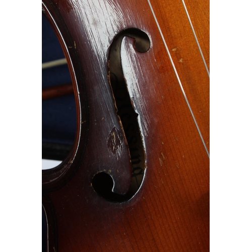 748 - A cased 'Blessing' violin.