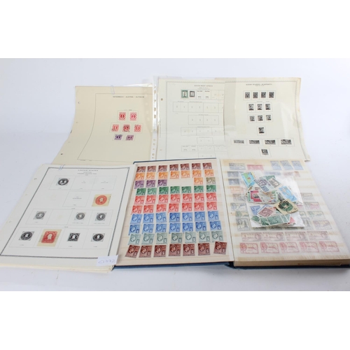 750 - A stamp album and contents.