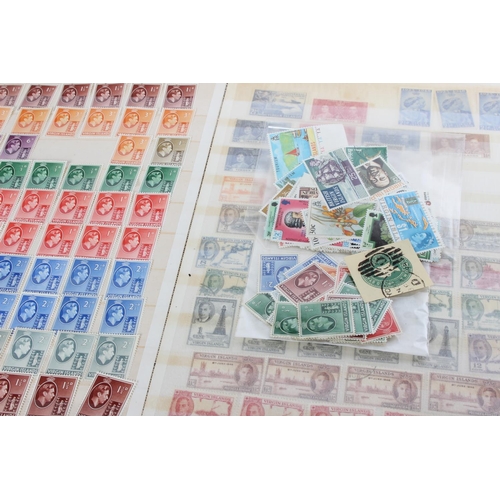 750 - A stamp album and contents.