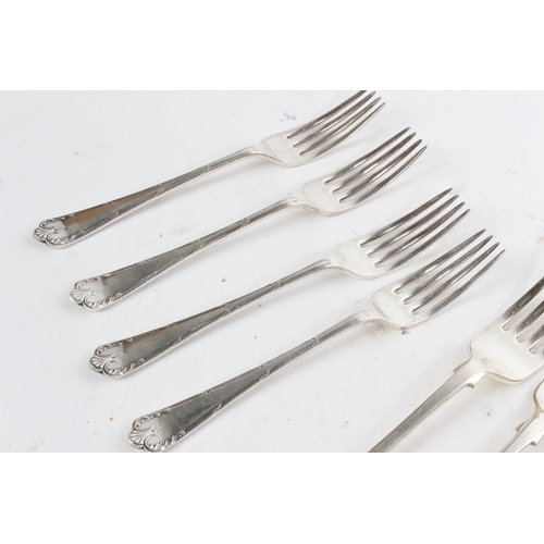 759 - An assortment of antique cutlery.