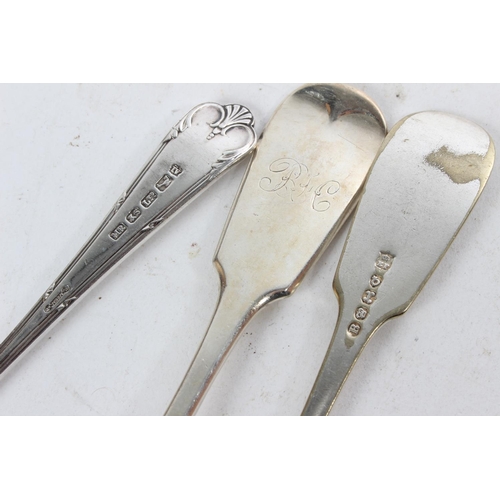 759 - An assortment of antique cutlery.