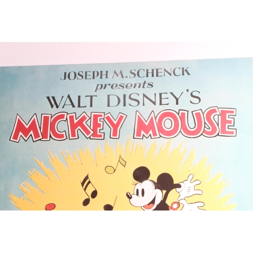 799 - A large canvas 'Mickey Mouse - The Whoopie Party'.