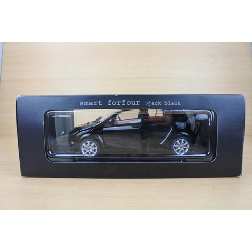 821 - A boxed Smart Forfour Jack Black toy car.