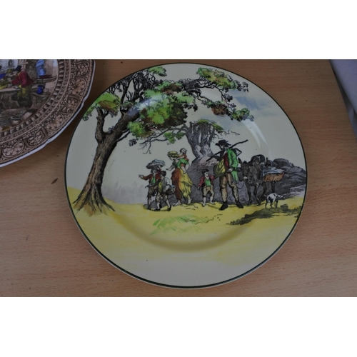 867 - Four Royal Doulton collectors plates.