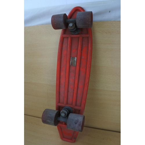 891 - A vintage Land Surfer of California skate board.