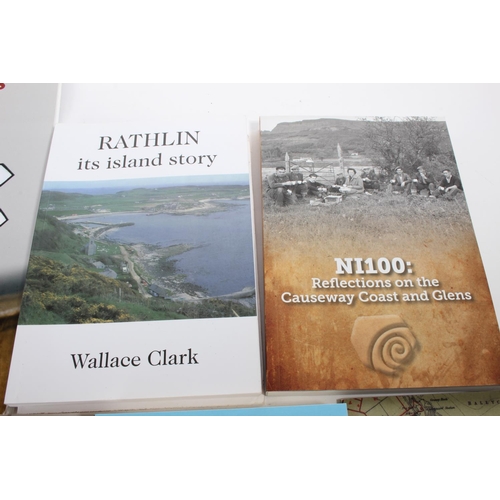 908 - A collection of local history books to include Pubs of the North, Rathlin its Island Story, Place Na... 