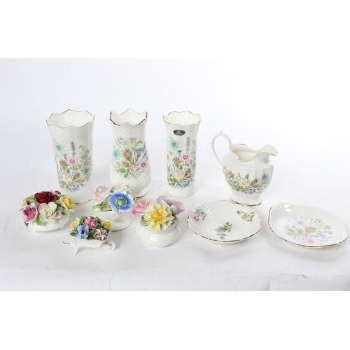 961 - An assortment of various ceramics to include Aynsley & more.