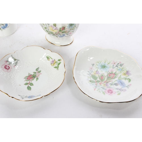 961 - An assortment of various ceramics to include Aynsley & more.