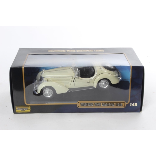 977 - A boxed 1936 Wanderer W25K Roadster model, by Ricko.