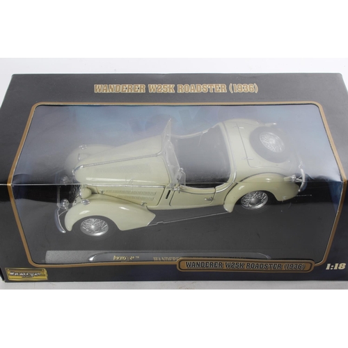 977 - A boxed 1936 Wanderer W25K Roadster model, by Ricko.