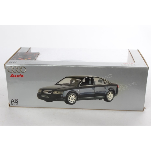 948 - A boxed Audi A6 toy car, scale 1:18