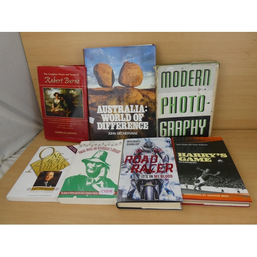 1008 - A small assortment of books to include local interest & more.