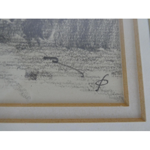 1014 - A stunning original pencil drawing of a cottage scene, signed Stanley Orchart.