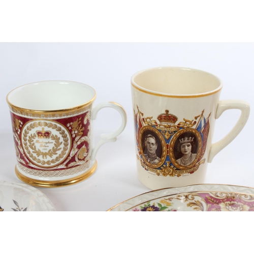 28 - A collection of Royal Commemorative ceramics etc.