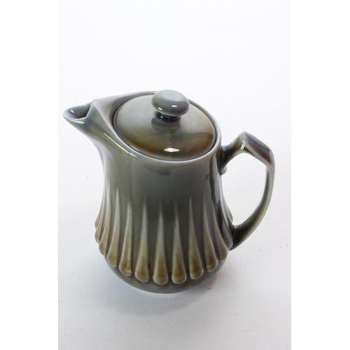 131 - A three piece Irish Porcelain tea set.