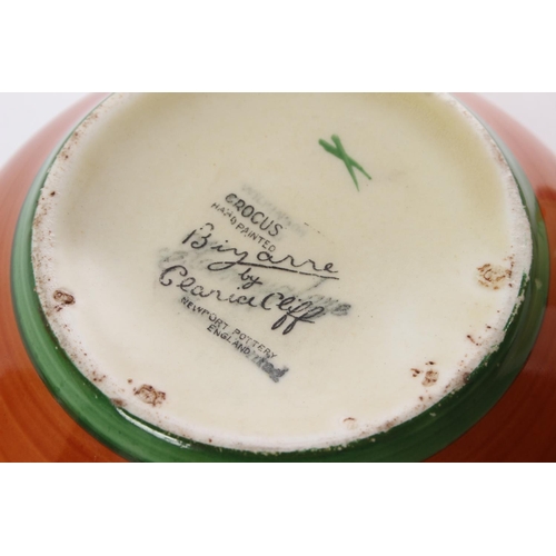 165 - Three pieces of Clarice Cliff 'Chorus' pattern bowls.