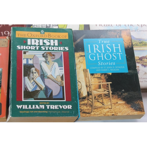 170 - A collection of local/ Irish interest books and novels to include Christmas in Ulster, A Quare Geg, ... 