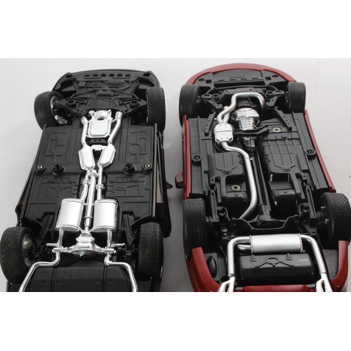 174 - 2 model cars to include an ERTL Pontiac Firebird & a Jouef Evolution Ford Mustang.
