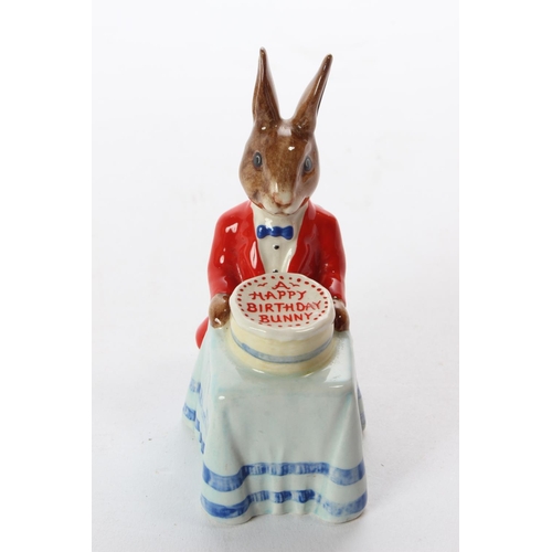 179 - A Royal Doulton figure, 'Happy Birthday Bunnykins'.