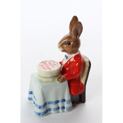 179 - A Royal Doulton figure, 'Happy Birthday Bunnykins'.