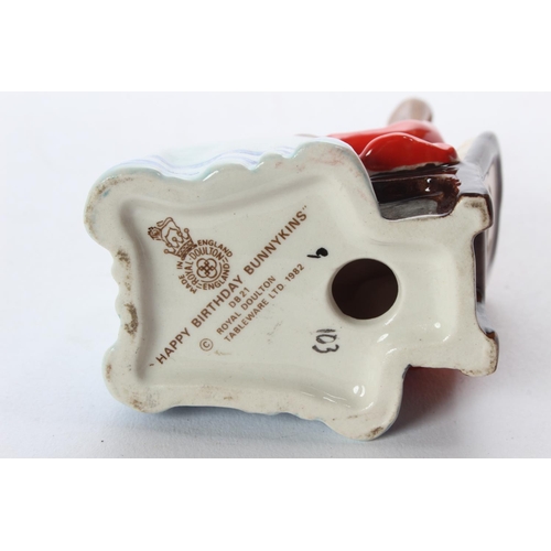 179 - A Royal Doulton figure, 'Happy Birthday Bunnykins'.