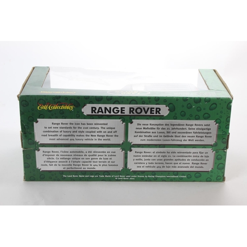 215 - A boxed Land Rover Range Rover collectors jeep.