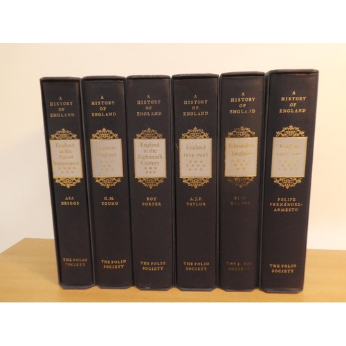 118 - A set of six boxed 'The Folio Society' History of England books.