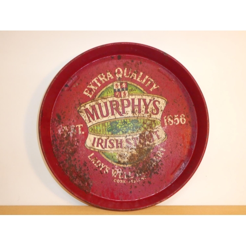 Plaque Publicitaire Métal Bombée 20x30cm - Murphy's Extra Stout