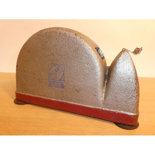 639 - A vintage cast metal tape dispenser.