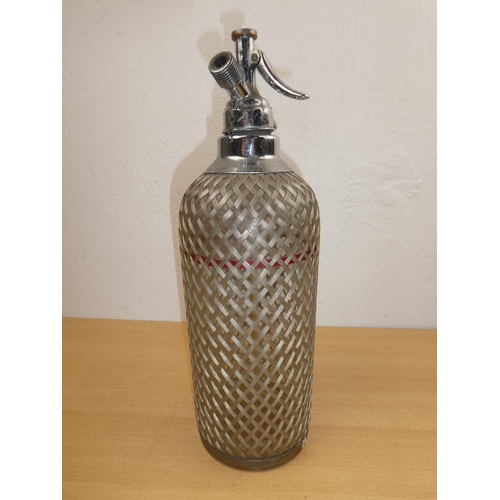 681 - A stunning antique soda syphon, Sparklets Ltd London.