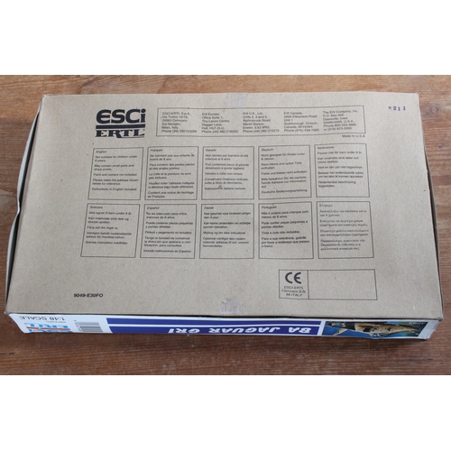 114 - A boxed Ertl 'Desert Storm' BA Jaguar GR1 model kit.