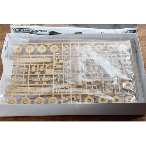 93 - A boxed Academy US Ground Vehicle Series - 10 US M977 8x8 Cargo Truck model kit.