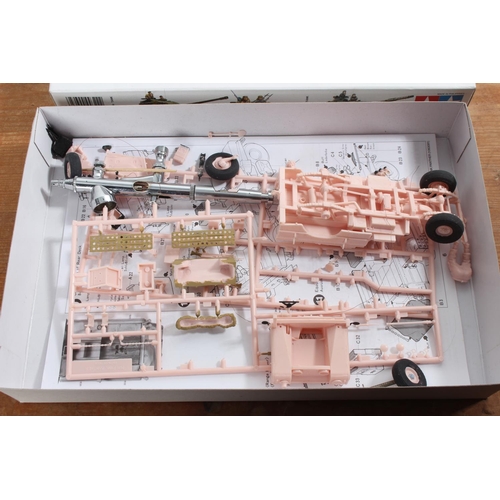 97 - A boxed Tamiya SAS Land Rover Pink Panther series No 76 model kit.