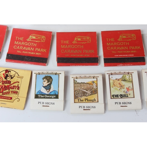 128 - A lot of assorted vintage matchbooks