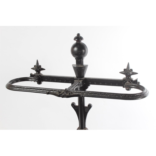 138 - A stunning antique cast iron umbrella/stick stand.